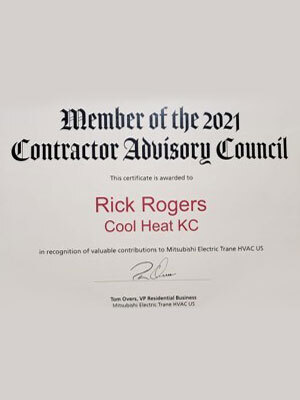 Member Of The 2021 Contractor Advisory Council